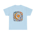 Vintage Bizarre Mystical Moon Sun T-Shirt, Boho Flower Butterfly Design, Moon Sun T-Shirt, Artistic Celestial Tee Shirt, Unique Boho Shirt