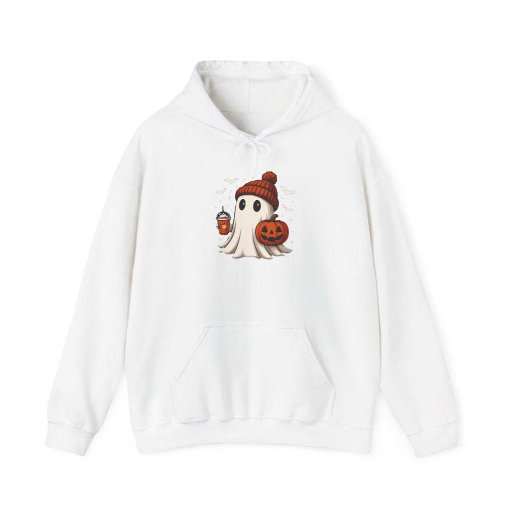 Cute Ghost Hoodie, Halloween Ghost Hoodie, Womens Halloween Hoodie, Cute Fall Hoodie, Spooky Season Hoodie, Pumpkin Season, Halloween Gift