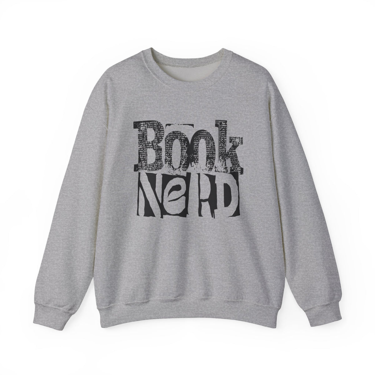 Book Nerd Sweatshirt: Funny Reading Lover Crewneck