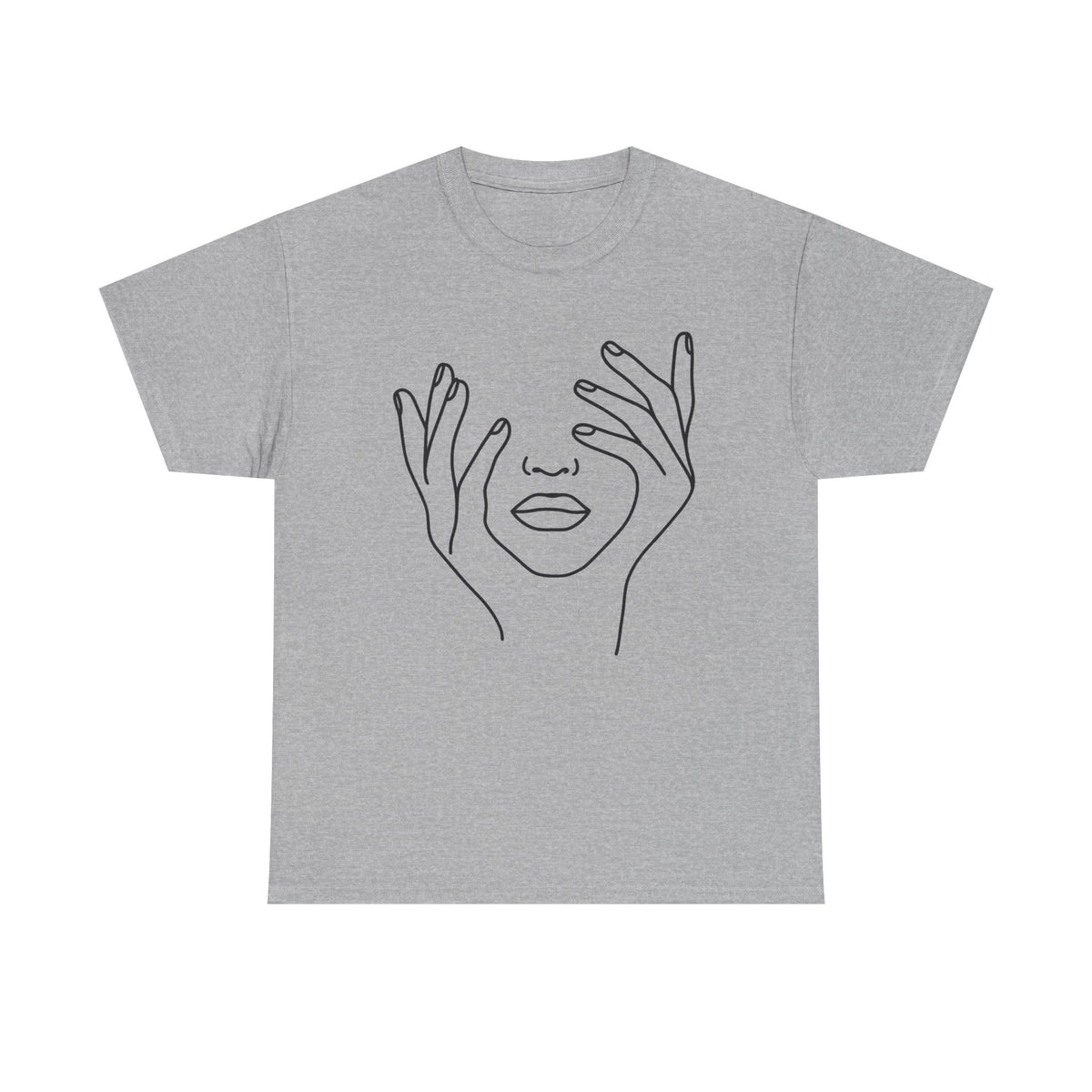 Abstract Face Shirt, Woman Face Shirt, Line Art Shirt, Mama Tee, Face Line Shirt, Fantastic Design, Plant Woman, Graphic Tee, Minimalist Tee