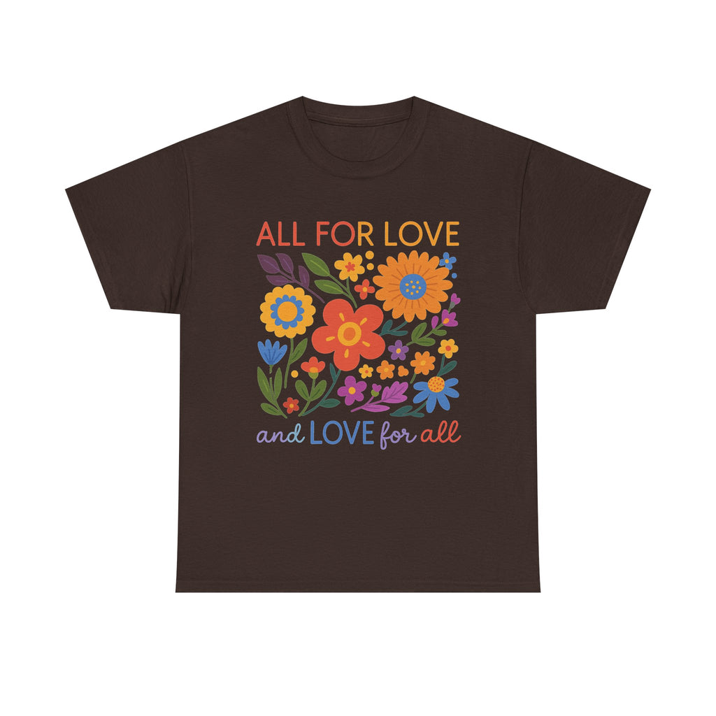 All For Love Love For All Shirt, LGBTQ Shirt, Pride Shirt, LGBTQ Pride Shirt, Pride Love Shirt, LGBTQ Pride Shirt, Gift For Pride