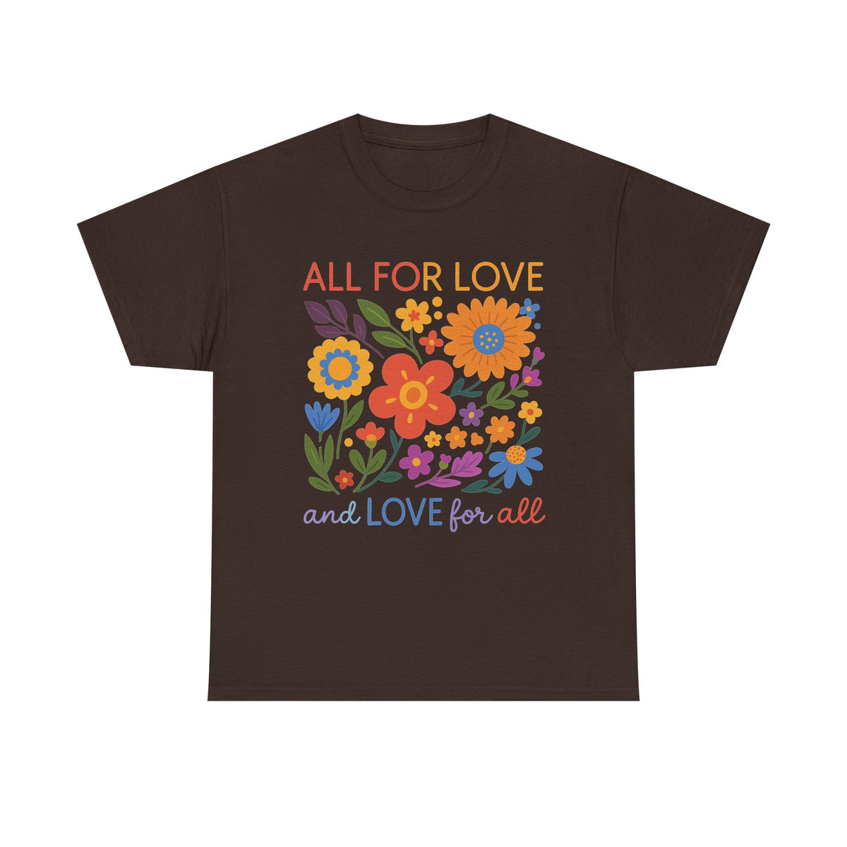 All For Love Love For All Shirt, LGBTQ Shirt, Pride Shirt, LGBTQ Pride Shirt, Pride Love Shirt, LGBTQ Pride Shirt, Gift For Pride