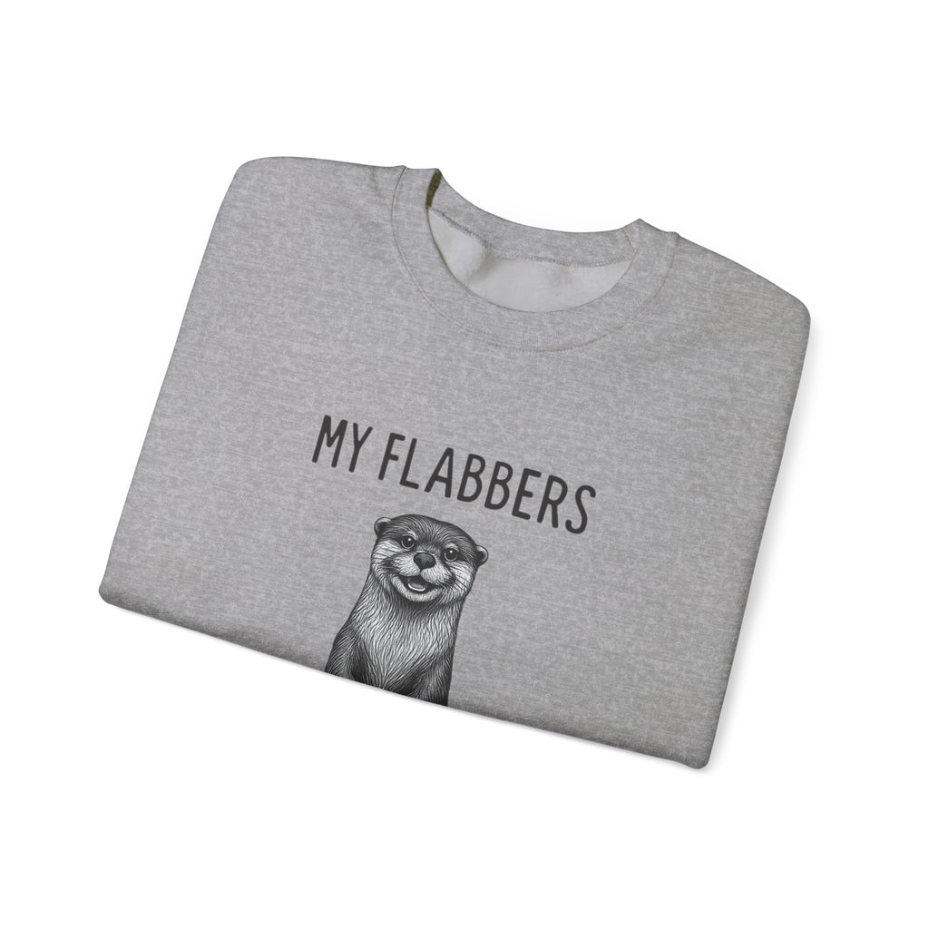 Funny Otter Sweatshirt: Flabbergasted Animal Lover Crewneck