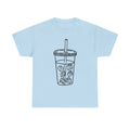 Coffee T-Shirt, Graphic Tee, Screen Printed T Shirt, Foodie Coffee Gift, Soft style tee