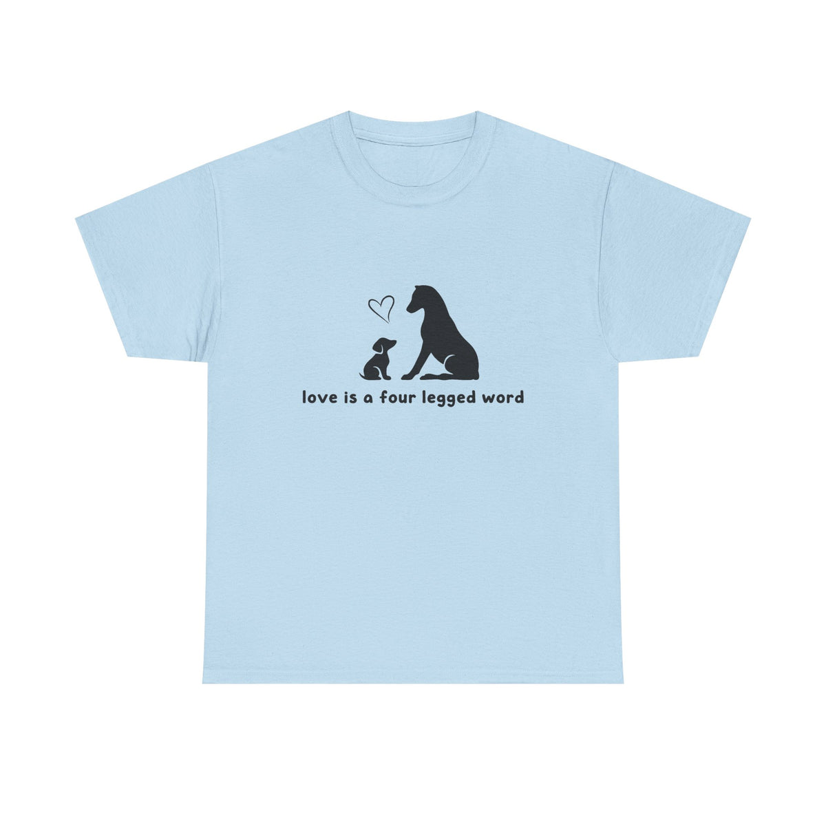 Horse & Dog Lover T-Shirt: 'Love Is A Four Legged Word'