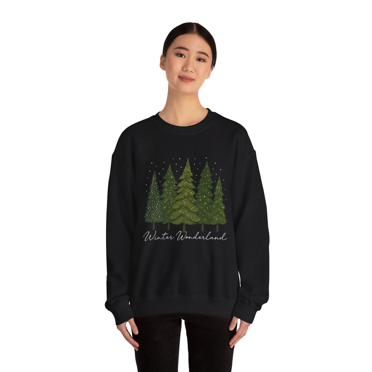 Yarn Crochet Winter Wonderland png, Christmas png, Winter Holiday png, Winter Sublimation, Christmas Tree png, Merry Christmas png, Winter