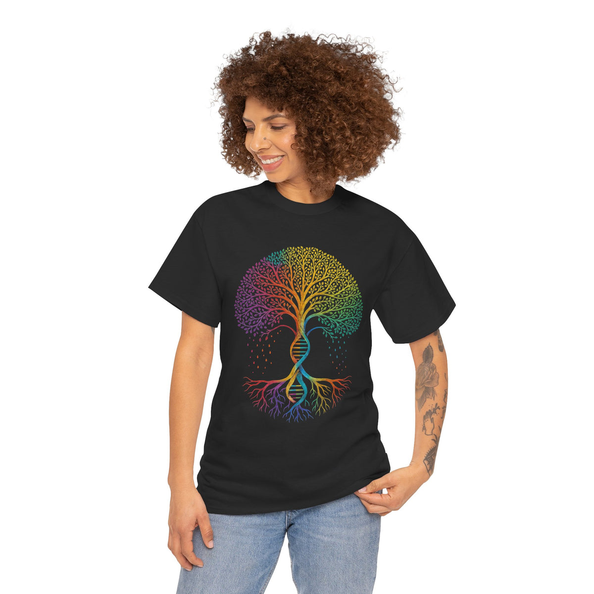 Pride Tree of Life Shirt: LGBTQ Rainbow Graphic Tee