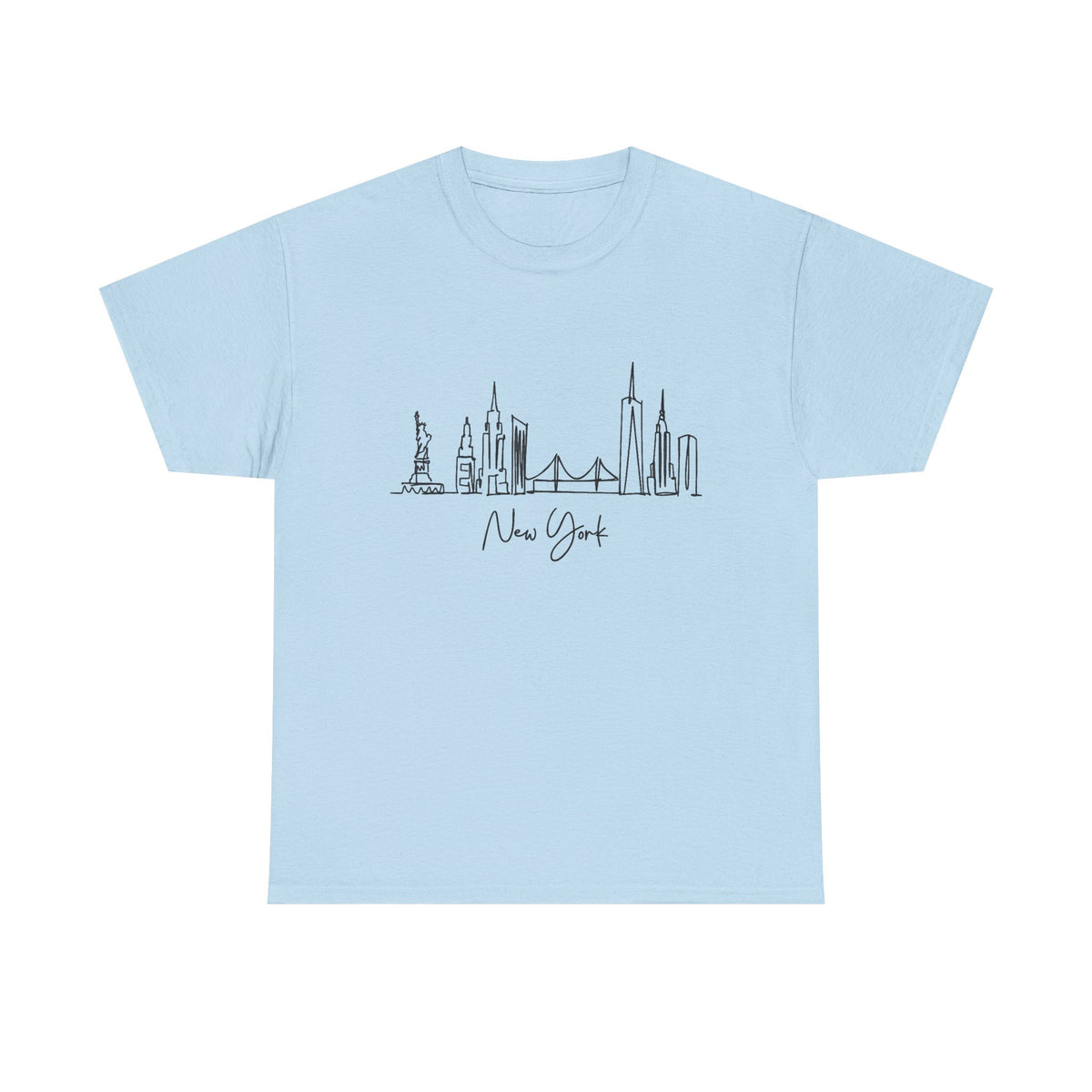 New York City Skyline T-Shirt: East Coast Souvenir Tee