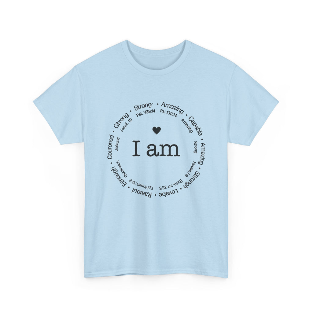 I am Inspiration Shirt, Bible Verse Shirt, Christian Inspiration Shirt,Women Empowerment tee, Religious Shirt, Best Friend Motivational gift