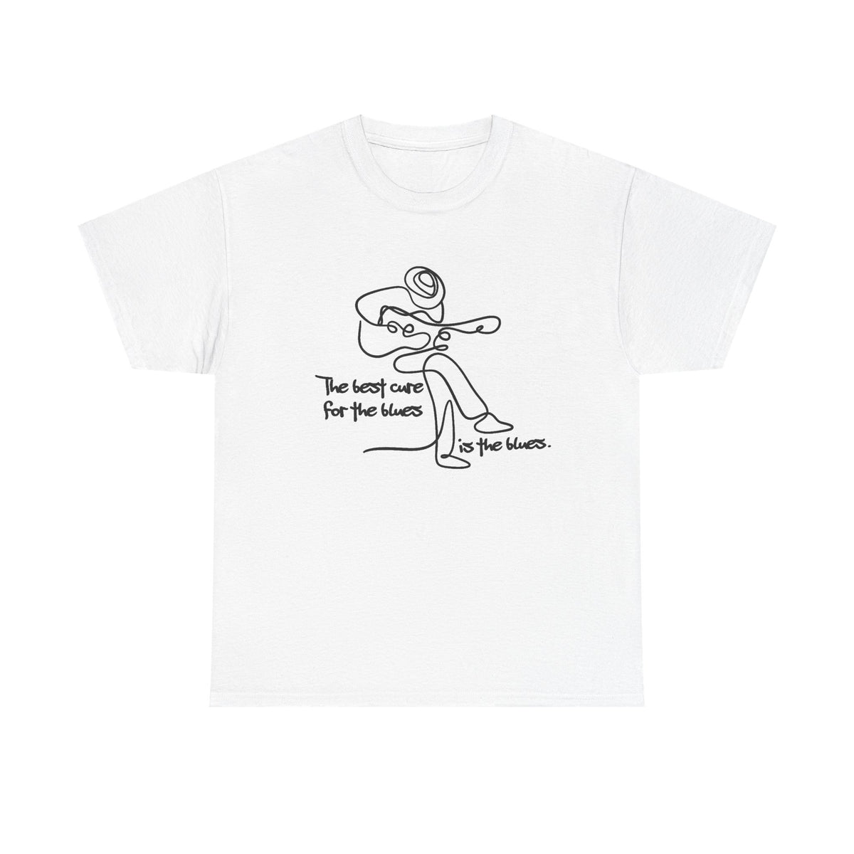 Blues Shirt Blues Is The Cure Loving The Blues Lover Gift Musician Gift Music Lover Friend Gift Spouse Gift Guitar Lover Blues Loving