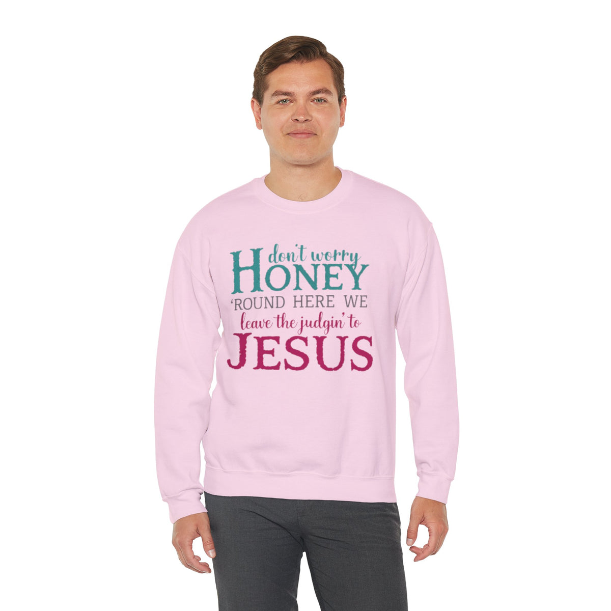 Don't Worry Honey Christian Graphic Tee (Digital Download)