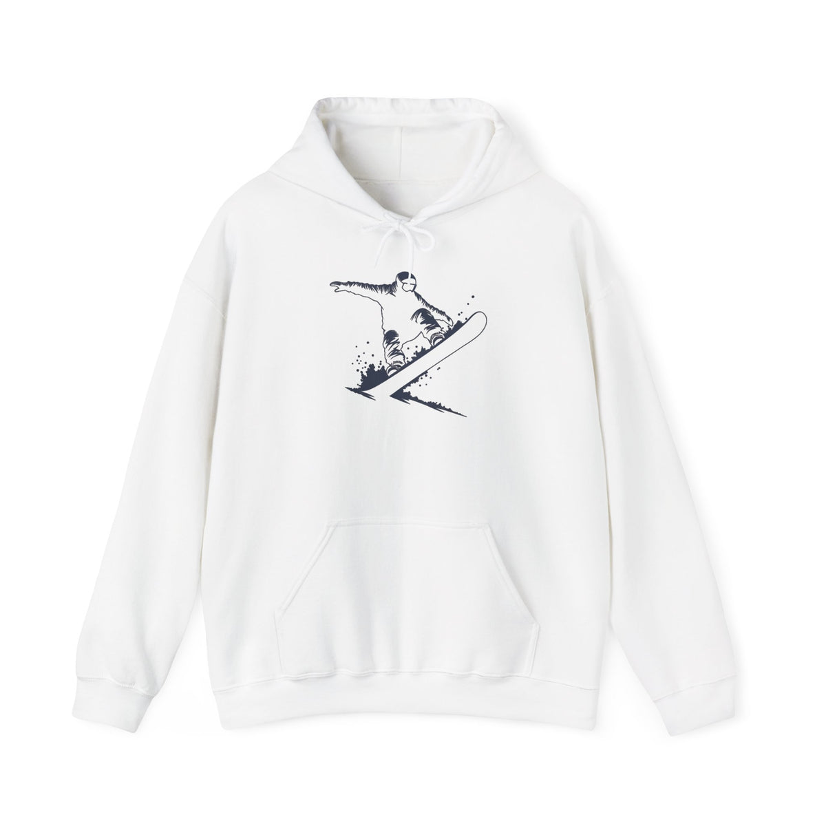 Snowboarder Hoodie - Unisex Snowboarding Winter Sports Hooded Sweatshirt