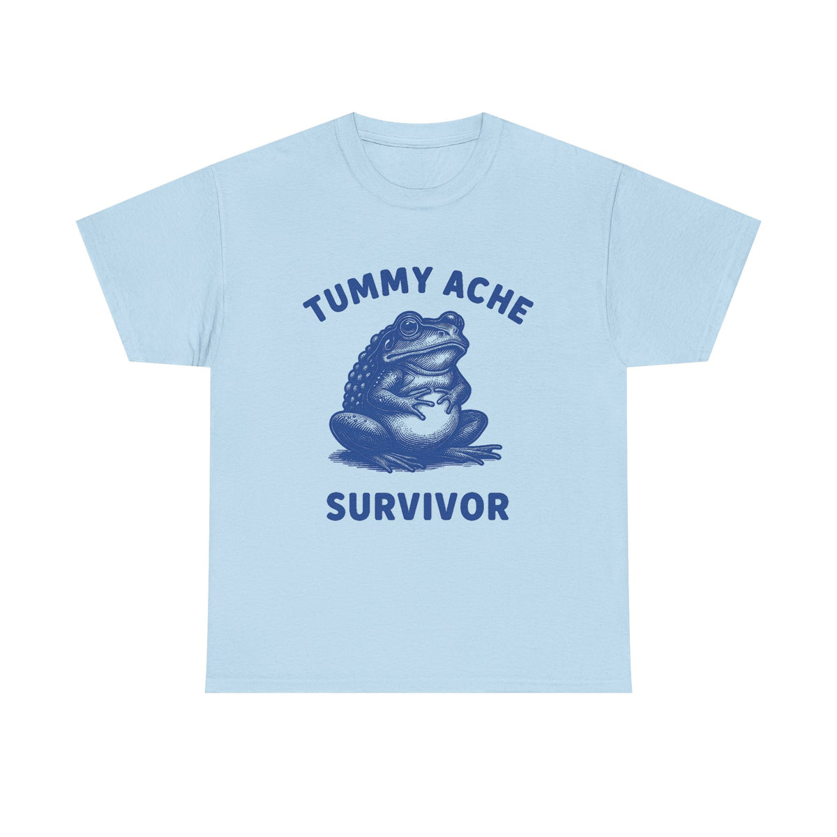 Tummy Ache Survivor Comfort Colors Shirt: Funny IBS Meme Tee