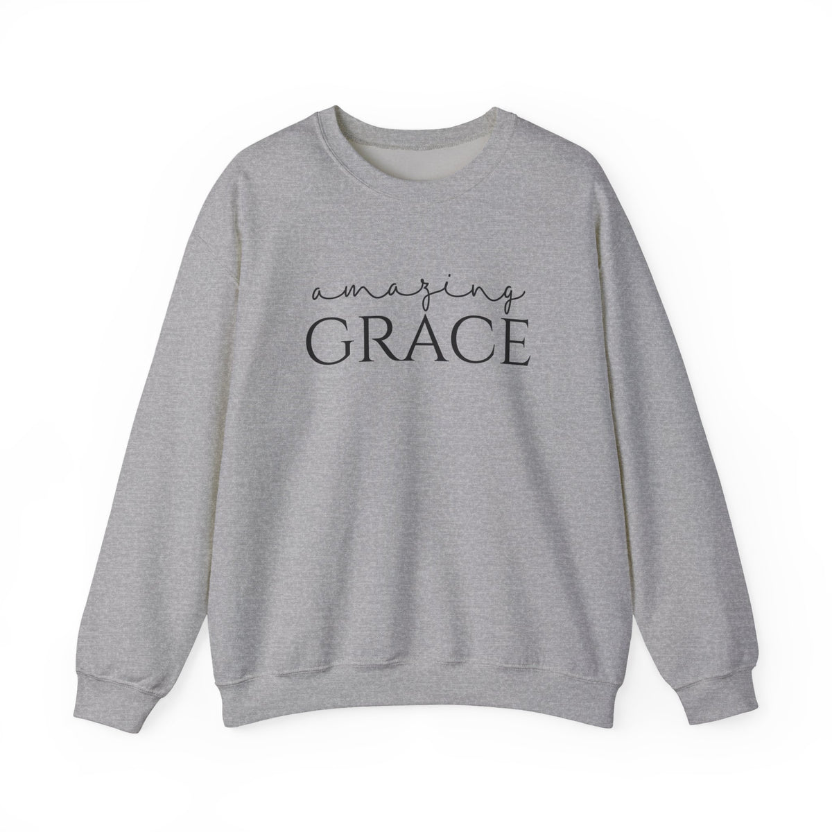 Amazing Grace Christian Sweatshirt, Faith Based Sweater, Religious Faith Cross Church Sweatshirt, Grateful Sweatshirt, Jesus Christ Gift