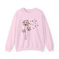Cats Flower Fly Dandelion Sweatshirt, Cute Cat Lover Crewneck, Cat Lover Gift, Funny Cat Hoodie, Dandelion Cat Shirt, Cool Cat, Cat Crewneck