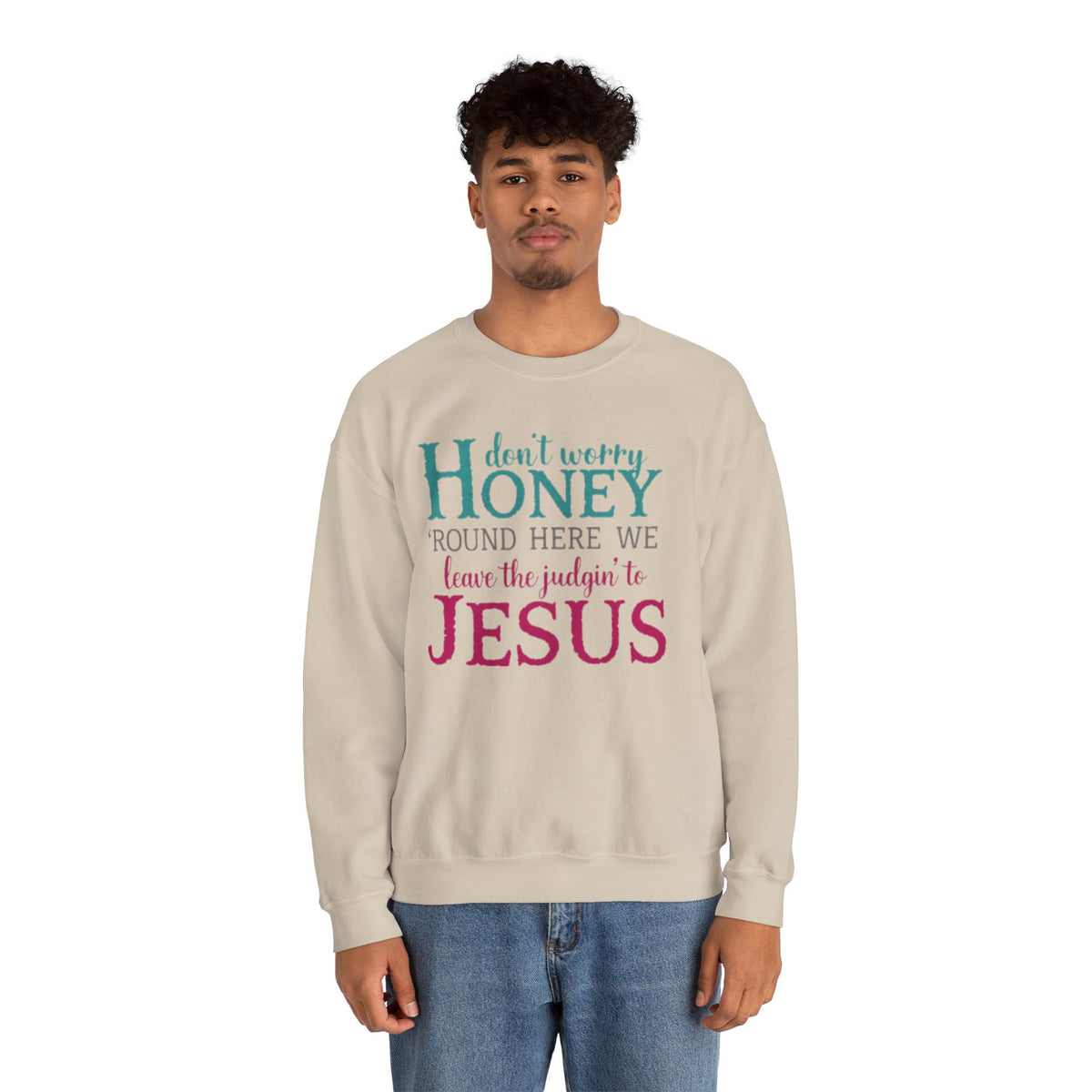 Don't Worry Honey Christian Graphic Tee (Digital Download)