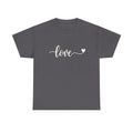 Love With Heart Shirt, Love T-Shirt, Gift For Love, Cute Woman Shirt, Love Woman Shirt, Love T Shirt, Shirt For Woman, Heart T Shirt