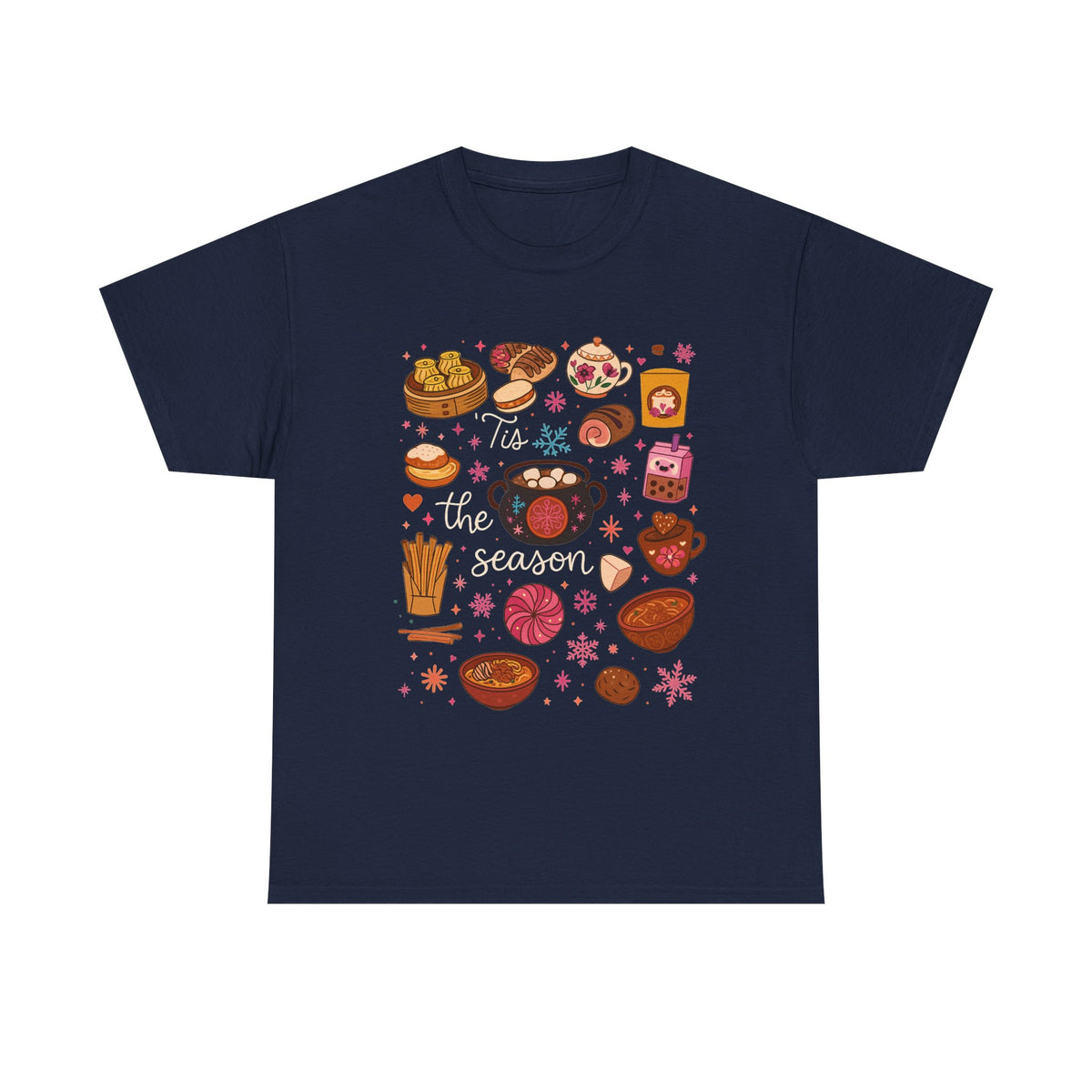 Tis The Season Mexican Christmas Shirt, Mexican Christmas Food Sweatshirt, Xmas Pan Dulce T-shirt, Xmas Tamale Shirt, Merry Christmas Tee