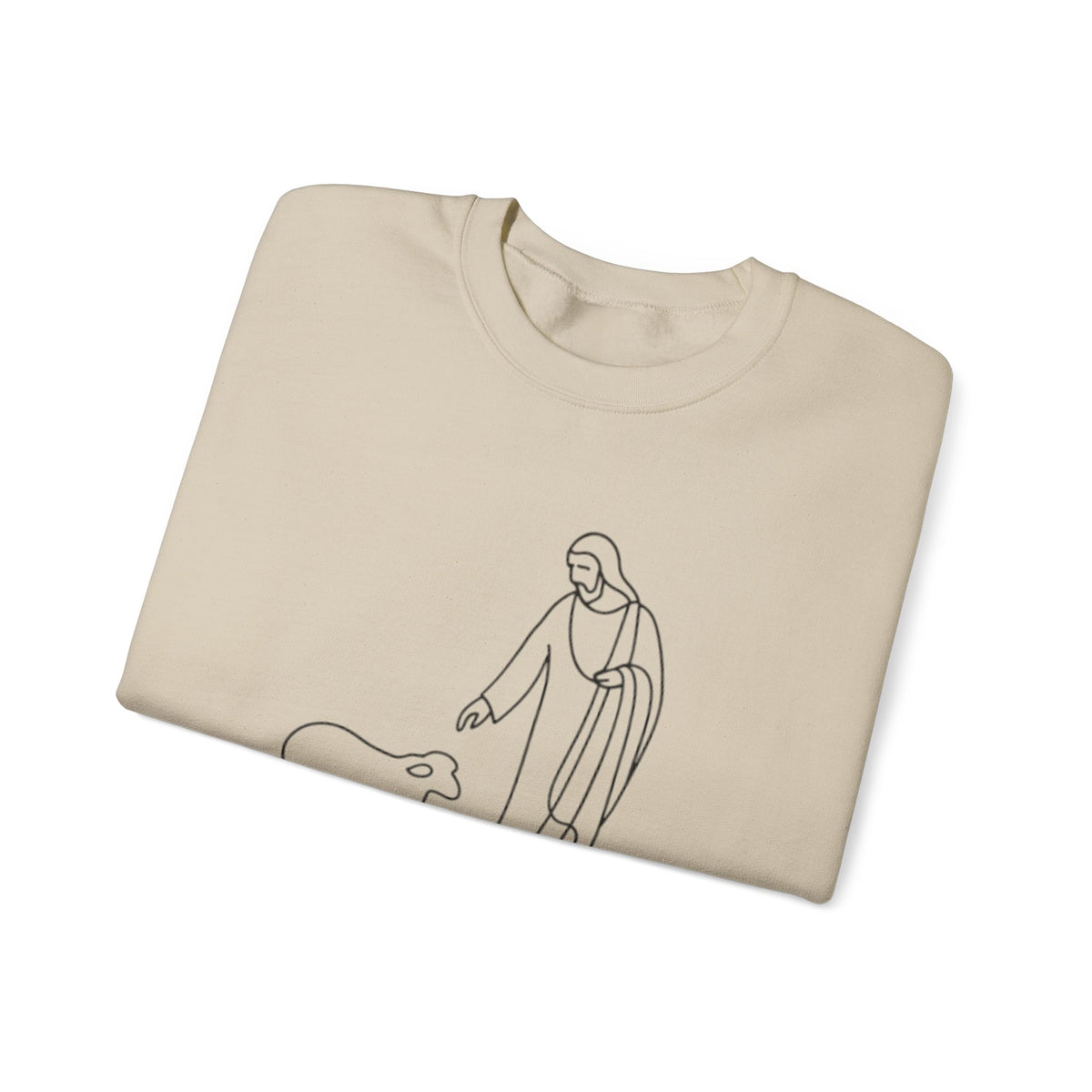 Christian Minimal Line Art PNG | He Left the 99 to Find Me | Bible Verse Faith SVG for T-Shirts, Mugs, Wall Art