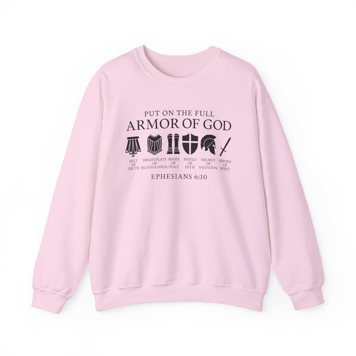 Put on The Full Armor of God Shirt, Christian Gifts, Armor of God Sweatshirt, Catholic Shirt, Christian Shirts, Religious Gifts For Women
