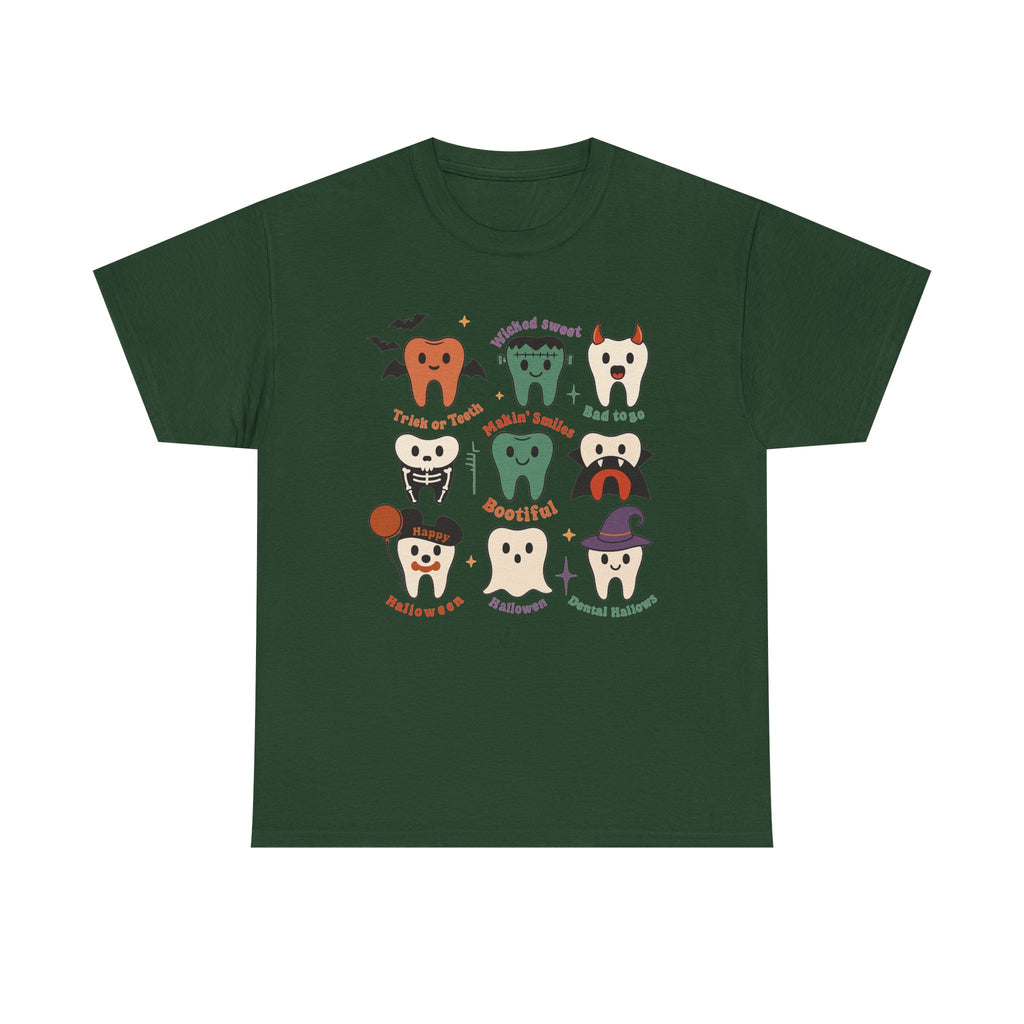 Cute Halloween Tooth Sweatshirt, Dental Hygienist Halloween Shirt, Dentist Appreciation Crewneck, Funny Tooth Costume T-shirt
