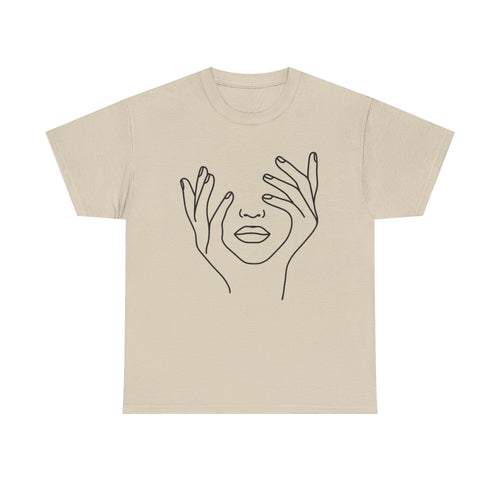 Abstract Face Shirt, Woman Face Shirt, Line Art Shirt, Mama Tee, Face Line Shirt, Fantastic Design, Plant Woman, Graphic Tee, Minimalist Tee